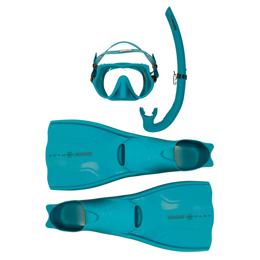 Pack ATOLL BEUCHAT Bleu Atoll 40-41