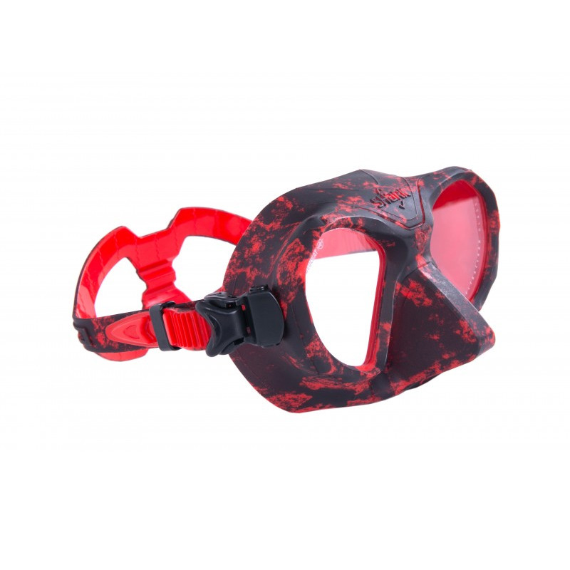 Masque SHARK BEUCHAT Camo Rouge