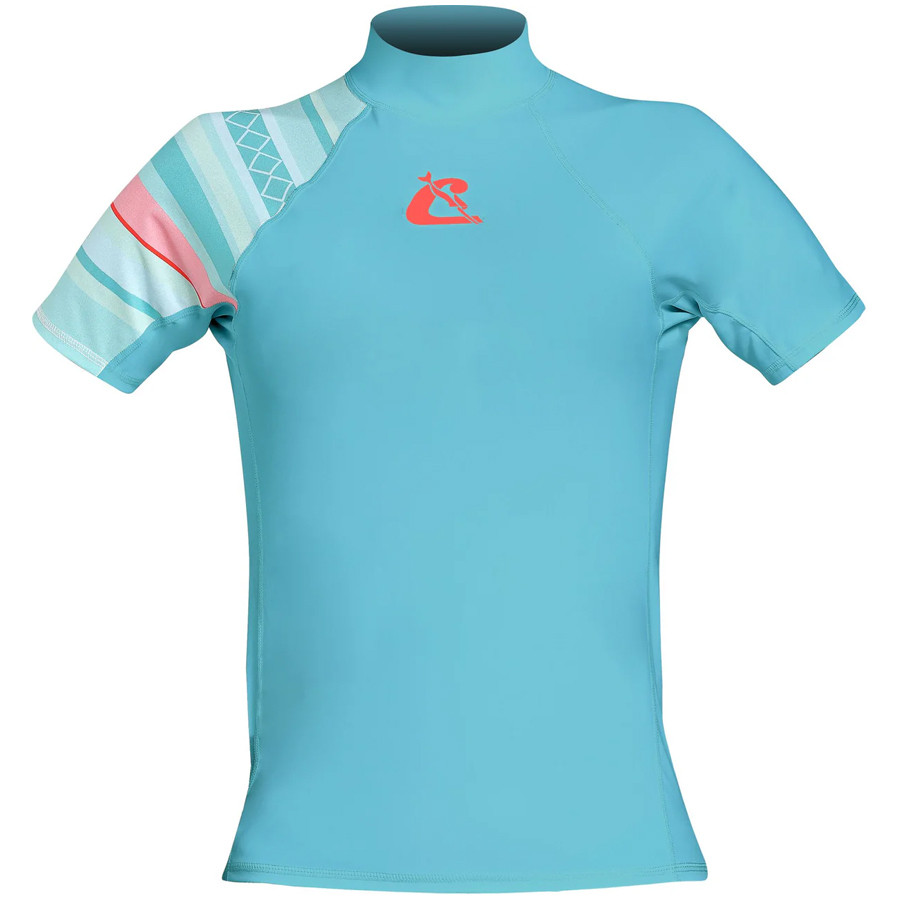 Lycra Rash Guard SHIELD CRESSI Dame Aqua Rose