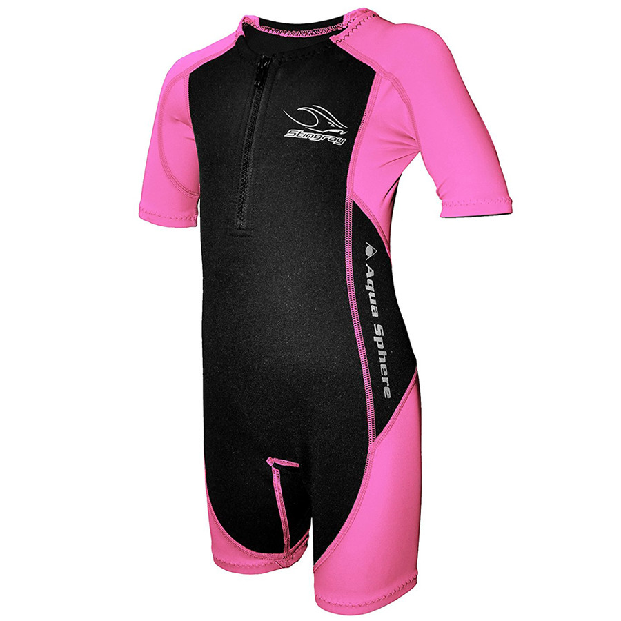 Shorty STINGRAY AQUASPHERE 2mm Enfant Rose 