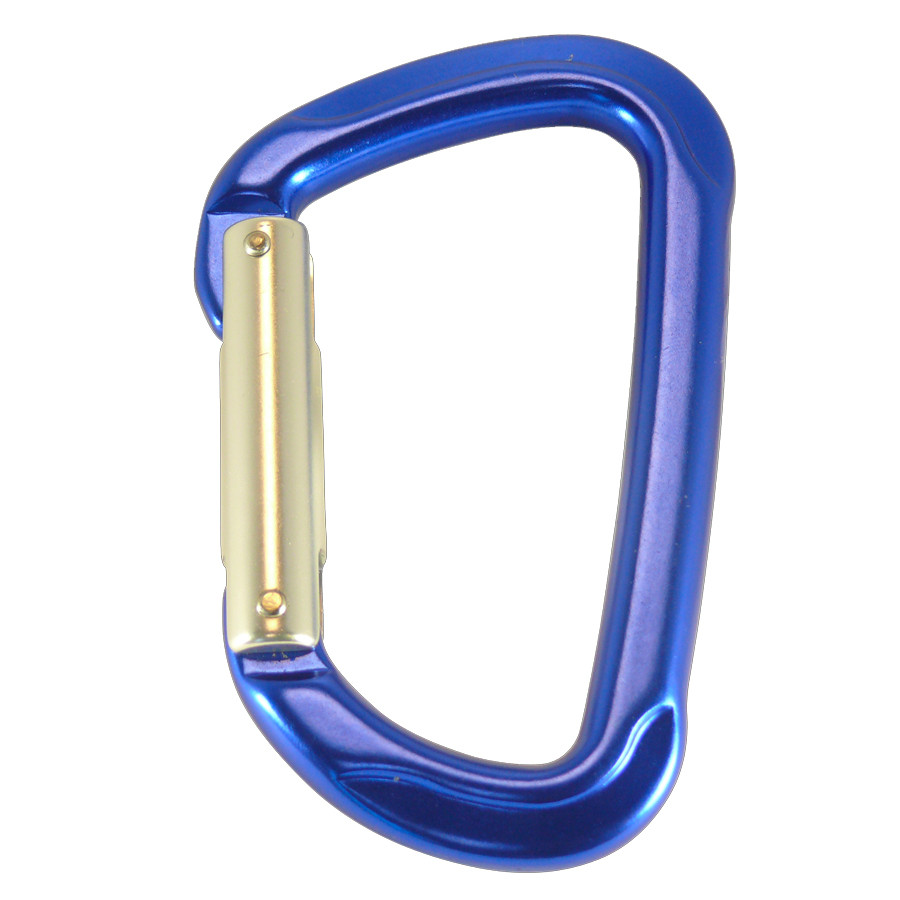 Mousqueton en Alu ESM 100mm Bleu