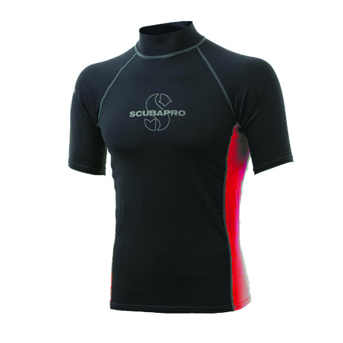 Top T-Flex SCUBAPRO Manches Courtes Homme 1mm Rouge 