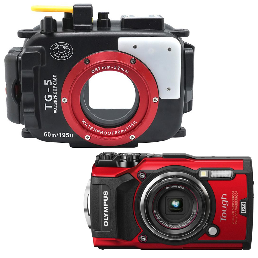 Pack Olympus TG5 SEAFROG