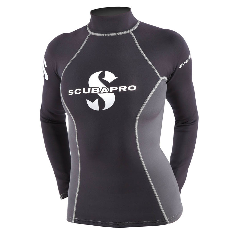 Top RASH GUARD EVERFLEX SCUBAPRO Manche Longues Dame