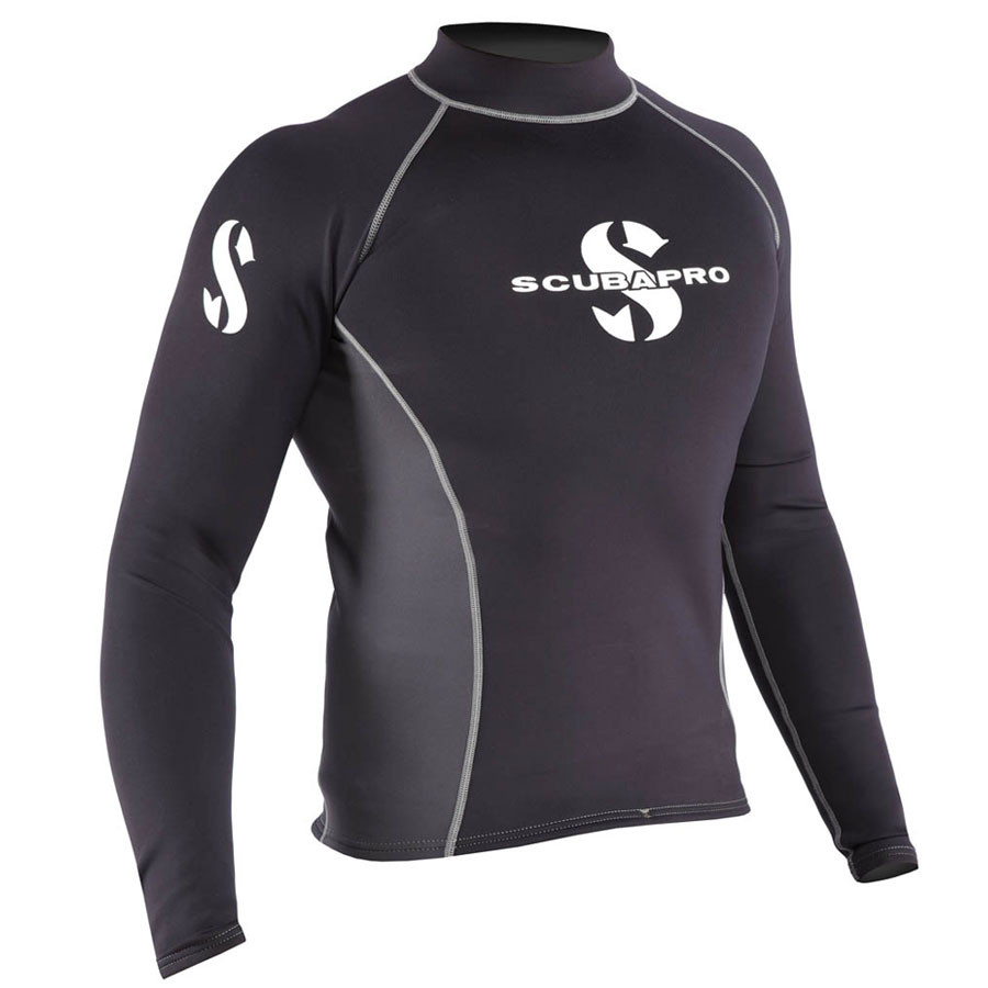 Top RASH GUARD EVERFLEX SCUBAPRO Manche Longues Homme