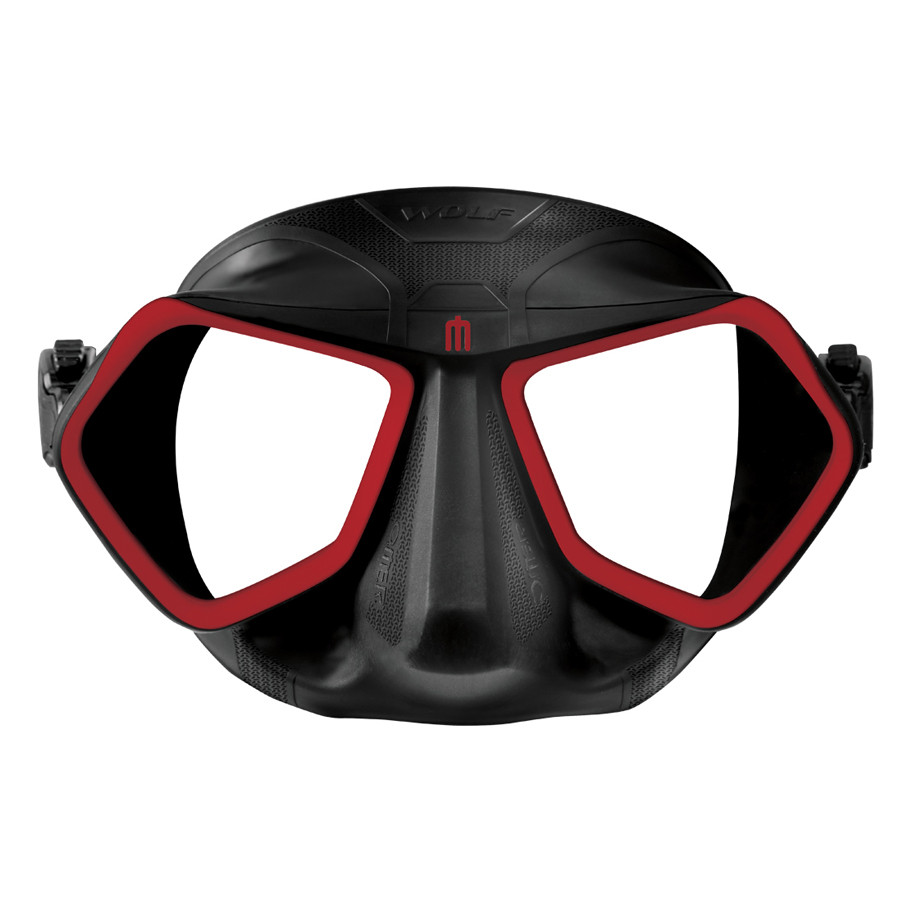 Masque WOLF OMER Noir Rouge