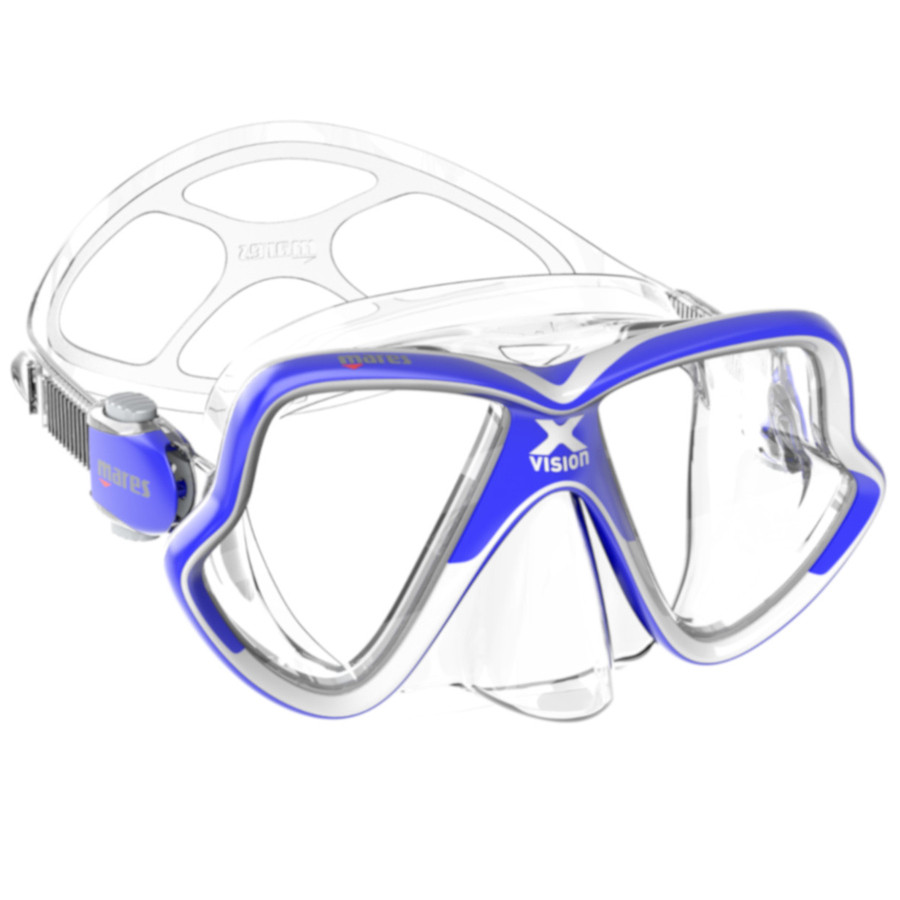 Masque X-VISION MID MARES 2.0 Bleu