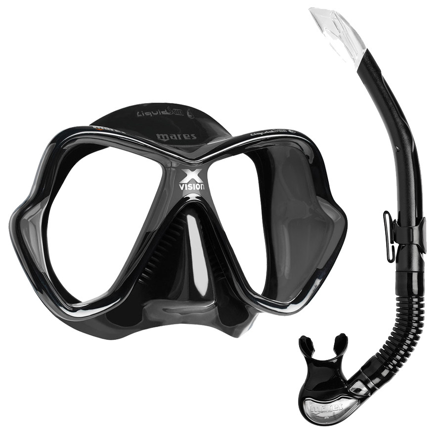 Masque X-VISION ULTRA LIQUID SKIN + Tuba SNORKEL BAY MARES