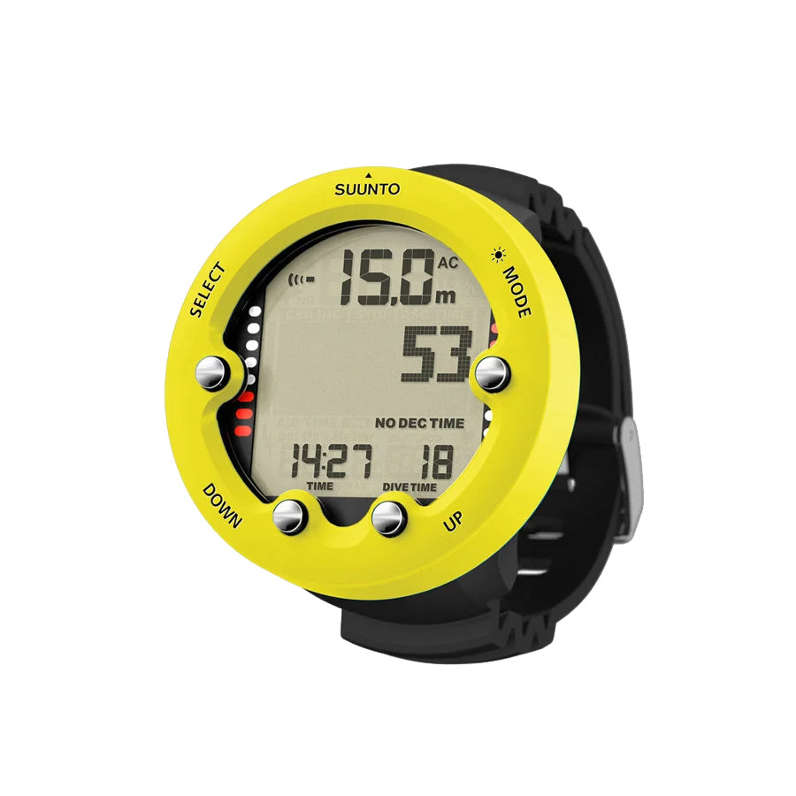 Ordinateur ZOOP NOVO SUUNTO Jaune Citron
