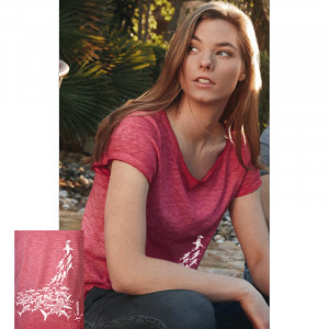 T-Shirt KANUMERA Attaque des Requins Dame CHILI