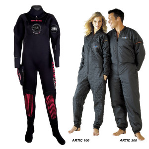 Combinaison BLIZZARD 4mm Dame avec chaussettes + Arctic 100
