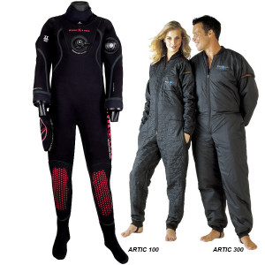 Combinaison BLIZZARD PRO AQUALUNG 4mm Dame + ARCTIC 100