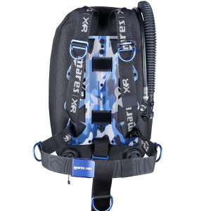 Harnais BLUE BATTLE Single Backmount Set MARES XR