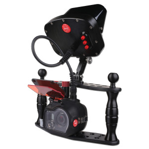 Caisson HUGYFOT PRO+ pour Gopro HD3, HD3+ HD4