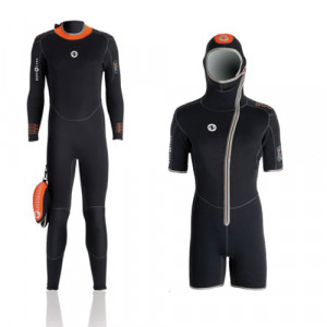 Combinaison DIVE 7mm AQUALUNG Homme + Surveste DIVE STEP IN