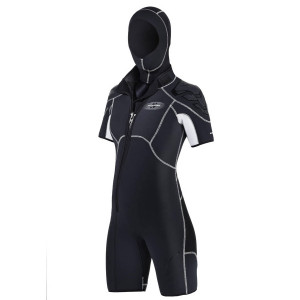 Surveste EVERFLEX SCUBAPRO 6mm Dame Shorty à Cagoule