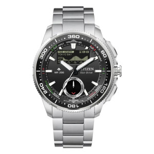 Montre MARINE WAVE TRACKER CITIZEN Promaster Eco Drive JV3001-53E