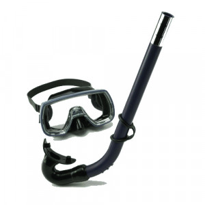 Kit Masque + Tuba OCEAN Junior SOMMAP Noir