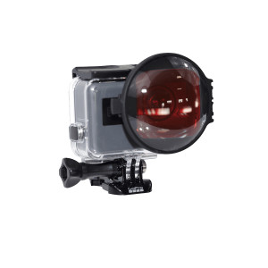 Filtre Rouge et Macro POLARPRO GOPRO Hero, Hero 5-6 Caisson 60m