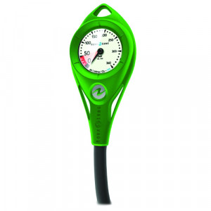 Manomètre AL50 Nitrox/O2 AQUALUNG Tube Court