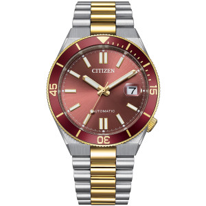 Montre TSUYOSA Shore CITIZEN Rouge Corail