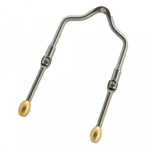 Obus tahitien articulé inox à billes IMERSION CORALIGN