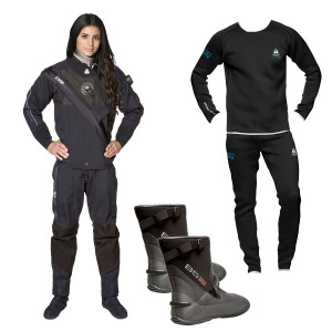 Pack Combinaison D9 BREATHABLE WATERPROOF Dame