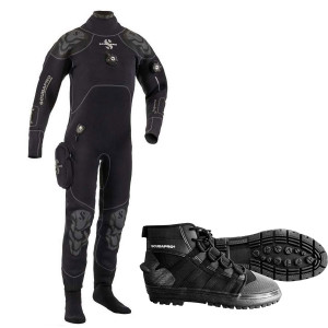 Pack EVERDRY 4 SCUBAPRO Homme avec Rockboot