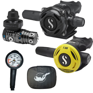Pack MK25 EVO A700 CARBON BLACK TECH SCUBAPRO