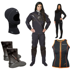 Pack Combinaison D9 BREATHABLE WATERPROOF Dame COMPLET