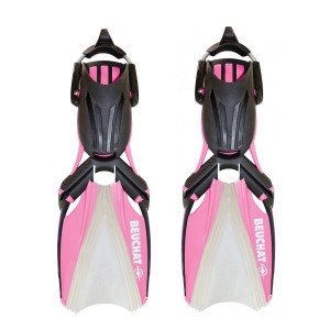 Palmes AQUABIONIC BEUCHAT Rose S-M