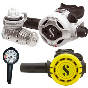 Pack MK25 EVO S620Ti WHITE SCUBAPRO 