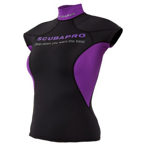 Top T-Flex DEEP DOWN SCUBAPRO Manches Courtes Dame