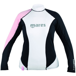 Top RASHGUARD MARES LOOSE FIT Manches Longues Dame Rose 2016 