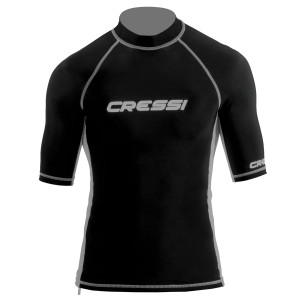 Lycra RASH GUARD CRESSI Homme Noir Gris