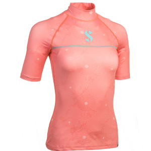 LYCRA T-FLEX SCUBAPRO CORAIL Manches Courtes Dame