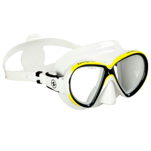 Masque REVEAL 2 AQUALUNG Blanc Jaune