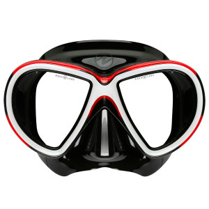 Masque REVEAL 2 AQUALUNG Noir Rouge