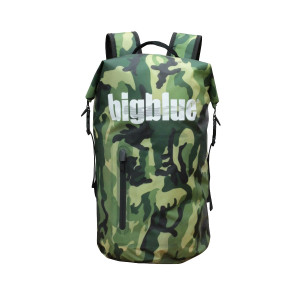 Sac Etanche BIGBLUE Camo Vert