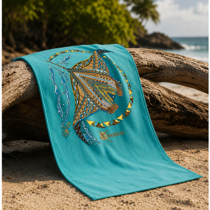 Serviette Micofibre ORIGINE RAIE KANUMERA