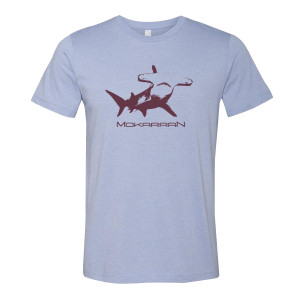 T-Shirt Marteau MOKARRAN Bleu Chiné