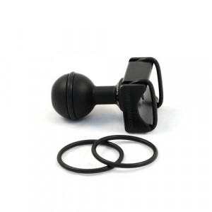 Embase à boule 25mm + fixation Joint pour lampe de 25mm