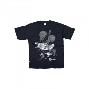 T-Shirt KANUMERA Le Banquet des Tortues Bleu Marine