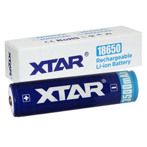 Batterie XTAR SCUBAPRO Lion 18650 3.7V 