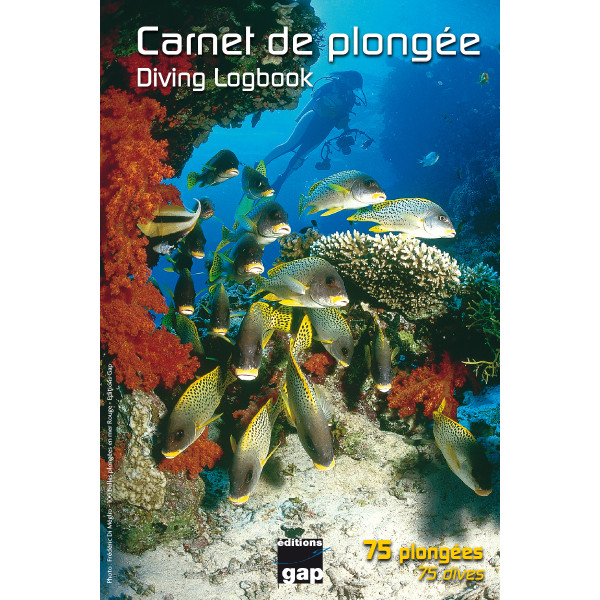 Carnet de Plongée GAP EDITIONS  (Couv. Poisson)