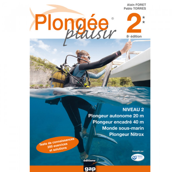 Livre Plongée Plaisir NIVEAU 2 GAP EDITIONS