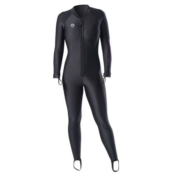 Sous combinaison CHILLPROOF UNDERGARMENT SHARKSKIN Dame Zip Ventral