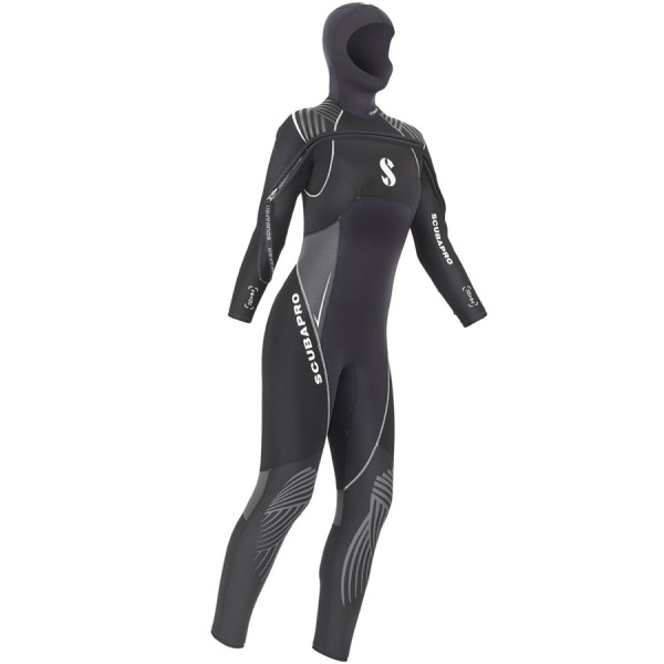 Combinaison DEFINITION SCUBAPRO 7mm Dame à cagoule