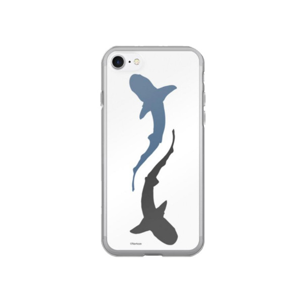 Coque LOGO SHARK Blanc pour Iphone