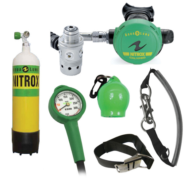 Kit déco Bouteille AQUALUNG Acier 6L 